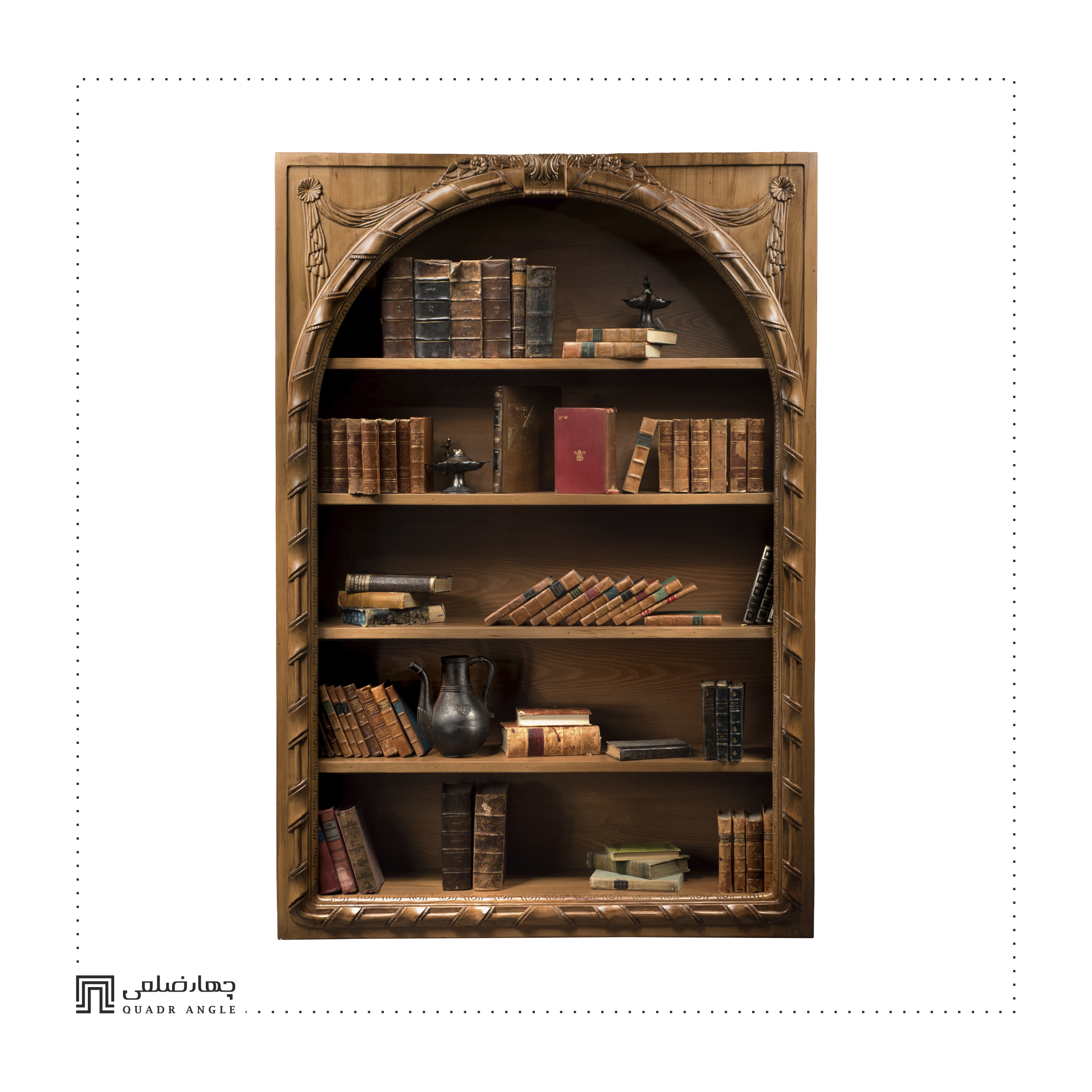 کتابخانه چوبی تانتیج